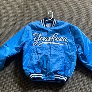 Baby Blue Yankees Jacket